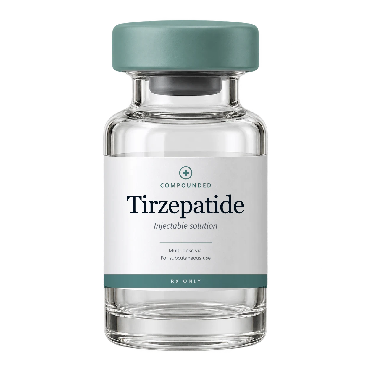 Compounded Tirzepatide vial